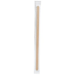 Palettina caffè in busta singola 11 cm legno Signor Bio conf. 1000 pezzi