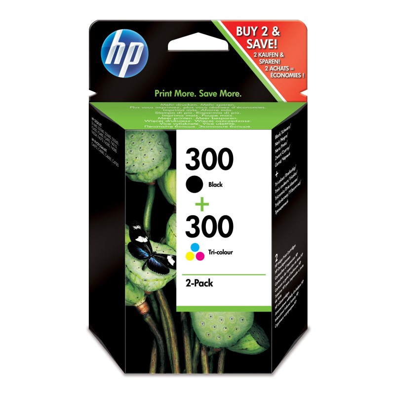 Hp Cartuccia ink originale 300 C/M/Y/K CN637EE C/M/Y 165 pag / K 200 pag