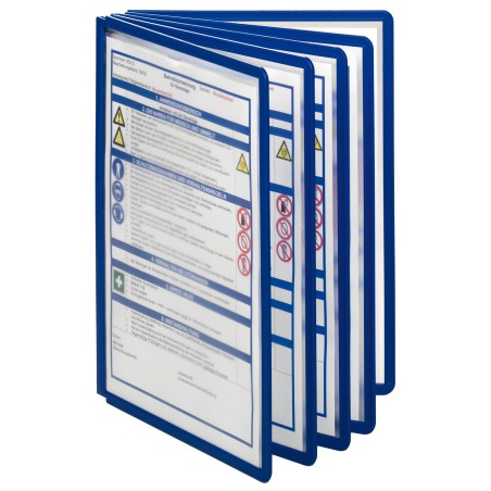 Pannelli di ricambio Sherpa® per leggii Vario® blu Durable conf. 5 pezzi
