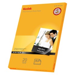 Kodak Carta fotografica Ultra Premium lucida A4 280 gr 20 fogli 5740085