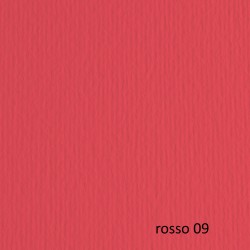 Cartoncino Elle Erre 70x100cm 220gr rosso 109 Fabriano blister 10 fogli