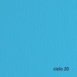 Cartoncino Elle Erre 70x100cm 220gr cielo 120 Fabriano blister 10 fogli