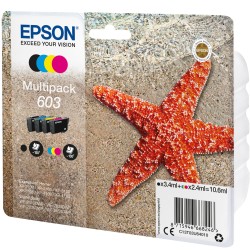 Epson Cartuccia ink 603 C/M/Y/K C13T03U64010 BK 3
