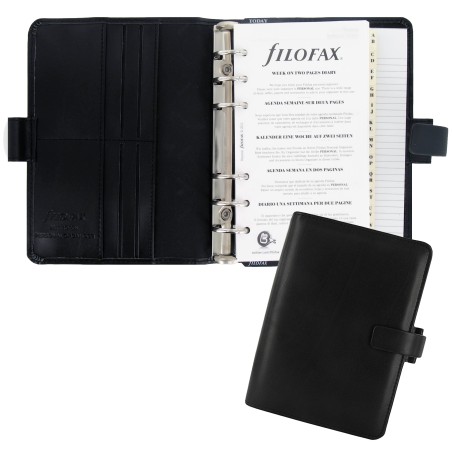 Organiser Metropol Personal similpelle nero 18,8 x 13,5 x 3,8mm Filofax
