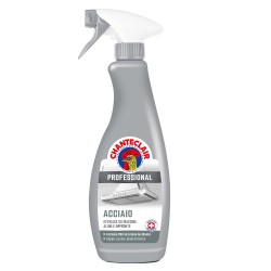 Detergente Professional acciaio brillante in trigger 700 ml Chanteclair