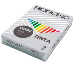 Carta Copy Tinta A4 80 gr colore tenue grigio Fabriano conf. 500 fogli