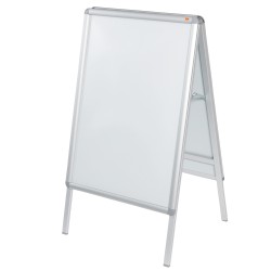 Cavalletto bifacciale A Frame cornici a scatto A1 84