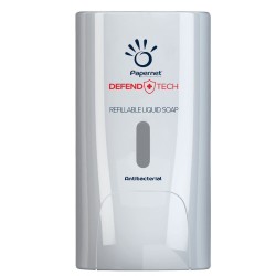 Dispenser antibatterico Defend Tech per sapone liquido e gel Papernet
