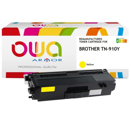 Armor Toner Compatibile per Brother TN910 Giallo TN910YSTA 9.000 pag