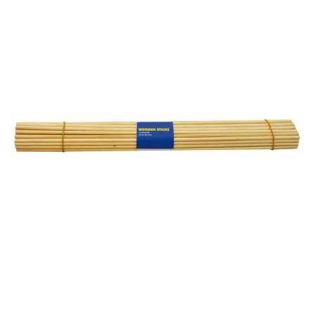 Bastoncini in legno colore naturale 40 cm x 4 mm DECO conf. 50 pezzi