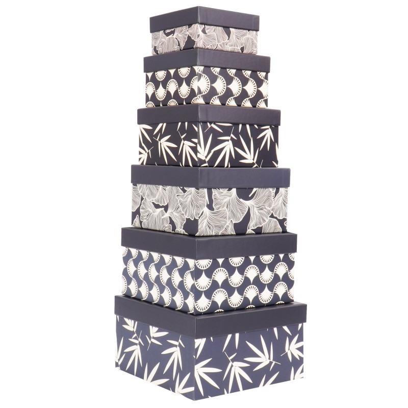 Set scatole regalo dimensioni assortite fantasia Faith conf. 6 pezzi