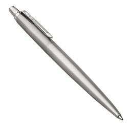 Penna sfera Jotter Core Stainless Steel punta M fusto acciaio Parker