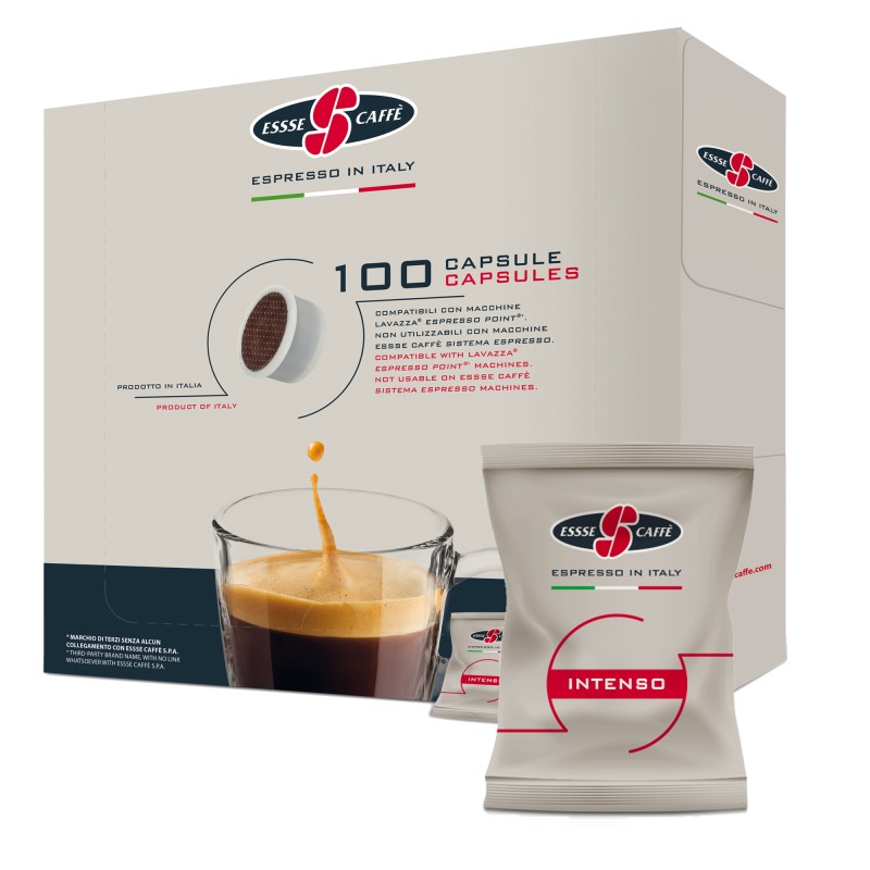 Capsula caffè compatibile Lavazza Espresso Point intenso Essse Caffè