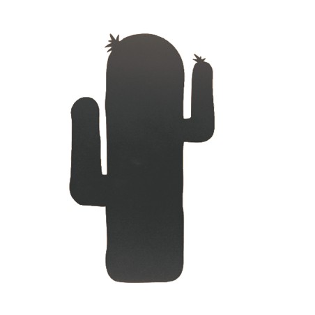 Lavagna da parete Silhouette forma cactus 39,6 x 29 cm nero Securit