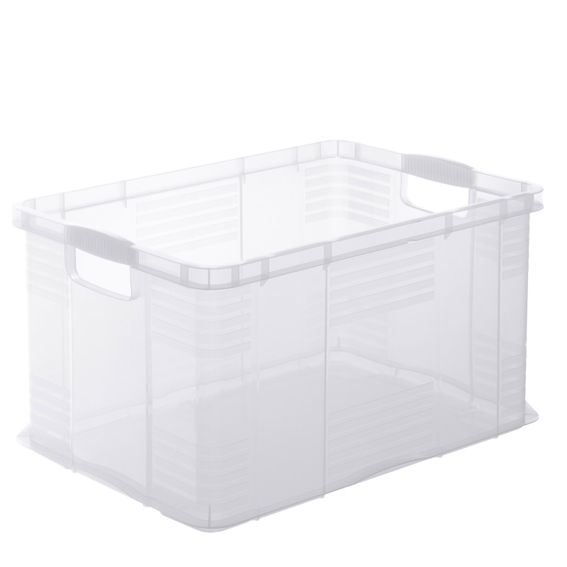 Contenitore portaoggetti 59x39x31 cm A3 55 L PPL trasparente Rotho