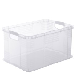 Contenitore portaoggetti 59x39x31 cm A3 55 L PPL trasparente Rotho