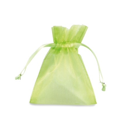 Sacchetti organza Milly 12,5 x 17 cm verde mela PNP conf. 20 pezzi