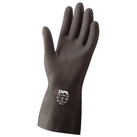 Guanti chemical Safety Palmpro 363 taglia L nitrile nero Icoguanti