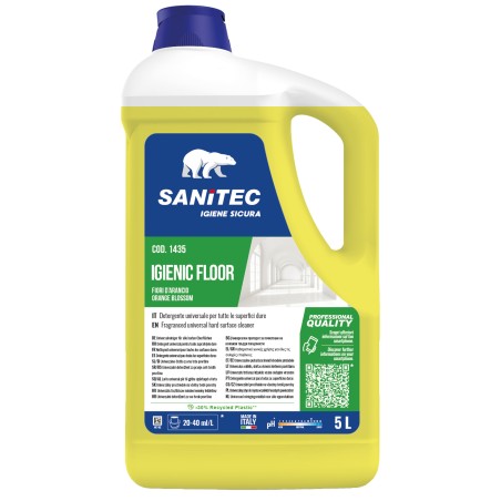 Detergenti per pavimenti Igienic Floor fiori d'arancio 5 L Sanitec