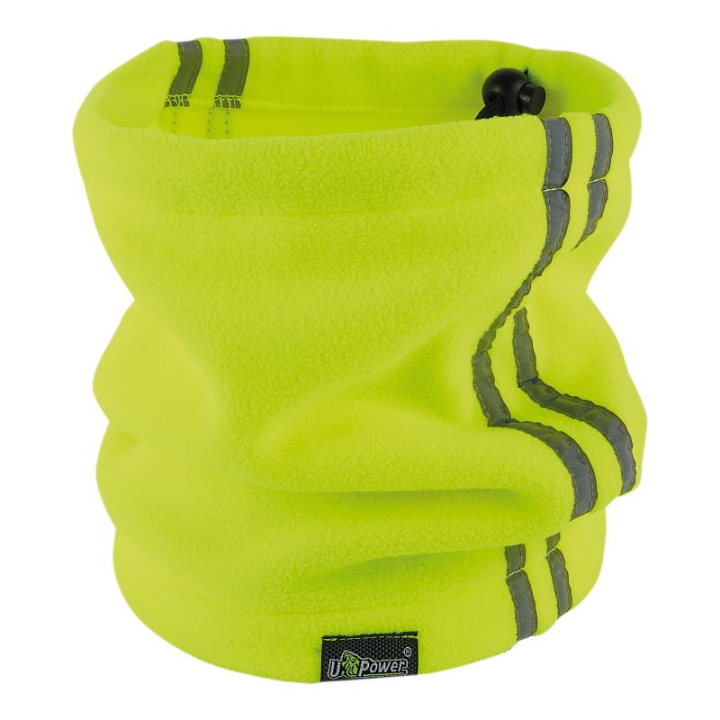 Scaldacollo alta visibilità taglia unica pile giallo fluo UPower