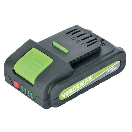 Batteria di ricambio per attrezzi 20 V 2,5 AH art. 4356 Verdemax