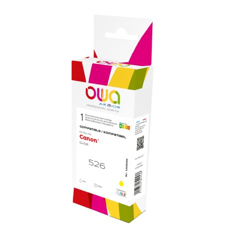 Armor Cartuccia ink Compatibile per Canon Giallo CLI526Y 10,5 ml