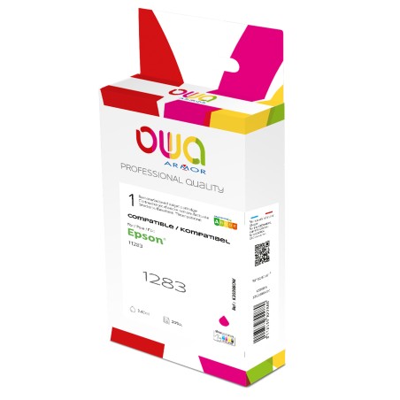 Armor Cartuccia ink Compatibile per Epson Magenta T128340 6,5 ml