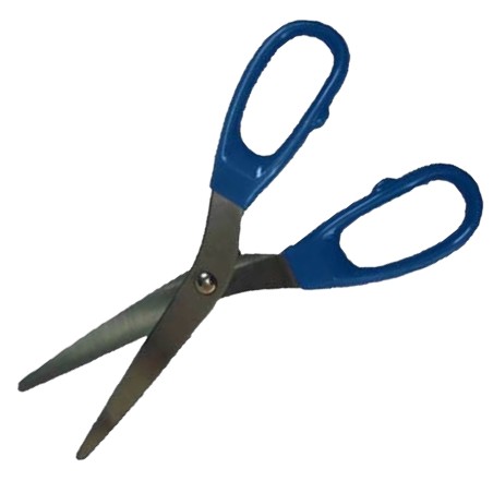 Forbice detectabile con manici in plastica 21 cm blu Linea Flesh