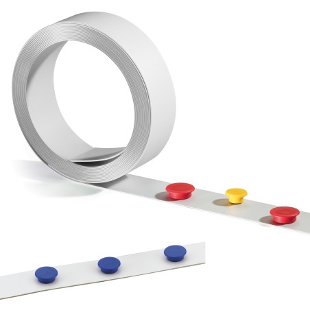 Banda adesiva per magneti larghezza 3,5 cm lunghezza 5 m Durable