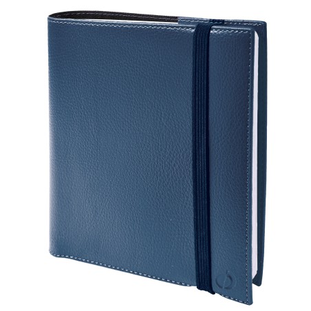 Agenda settimanale Time&Life 2025 16 x 16 cm blu metal Quo Vadis