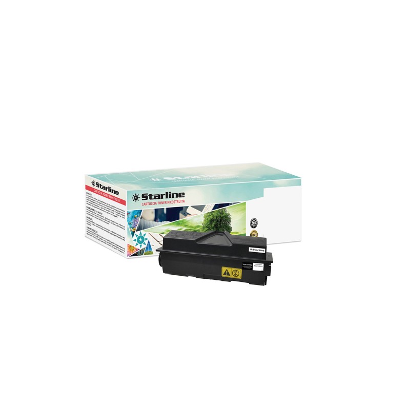 Starline Toner Ricostruito per Kyocera TK Nero TK1130 3.000 pag
