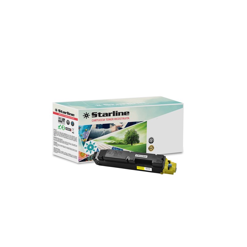 Starline Toner Ricostruito per Kyocera Giallo TK5140Y 5.000 pag