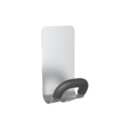 Appendiabiti magnetico 7,4 x 6,8 x 14,3 cm 1 posto acciaio Alba