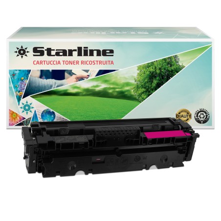 Starline Toner Ricostruito per HP 415A Magenta W2033A 2.100 pag