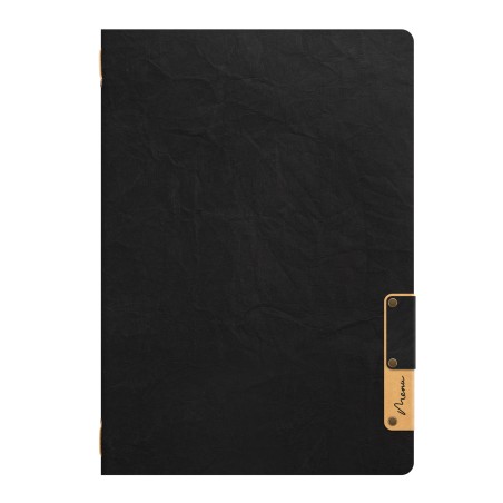 Portamenù Nature 1 inserto doppio A4 34 x 24,5 cm nero Securit