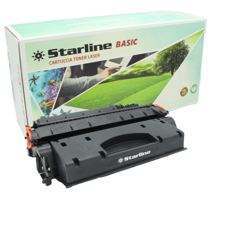 Starline Toner Ricostruito per Canon Nero 3480B006AA 6.000 pag