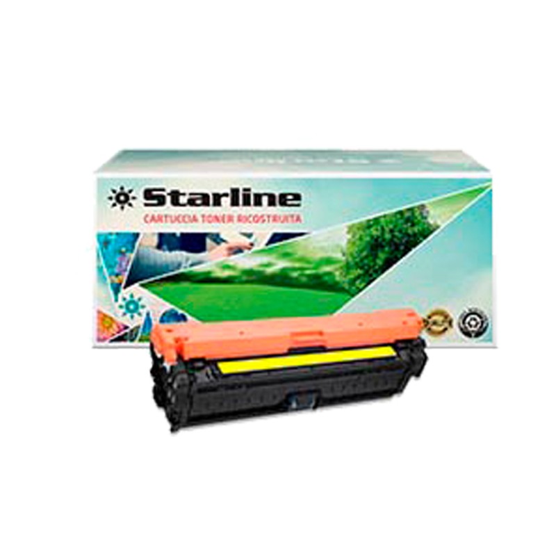 Starline Toner Ricostruito per HP 307A Giallo CE742A 7.300 pag
