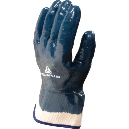 Guanti da lavoro pesante NI175 nitrile taglia 09 blu Deltaplus