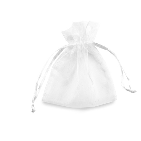 Sacchetti organza Milly 12,5 x 17 cm bianco PNP conf. 20 pezzi