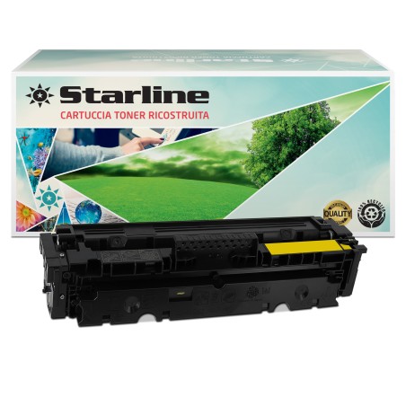 Starline Toner Ricostruito per HP 415A Giallo W2032A 2.100 pag