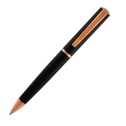 Penna a sfera Linea Impressa punta M nero/rosegold Monteverde