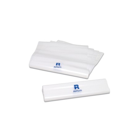 Sacchetto per rifiuti sanitari chiusura minigrip 18x25 cm PVS