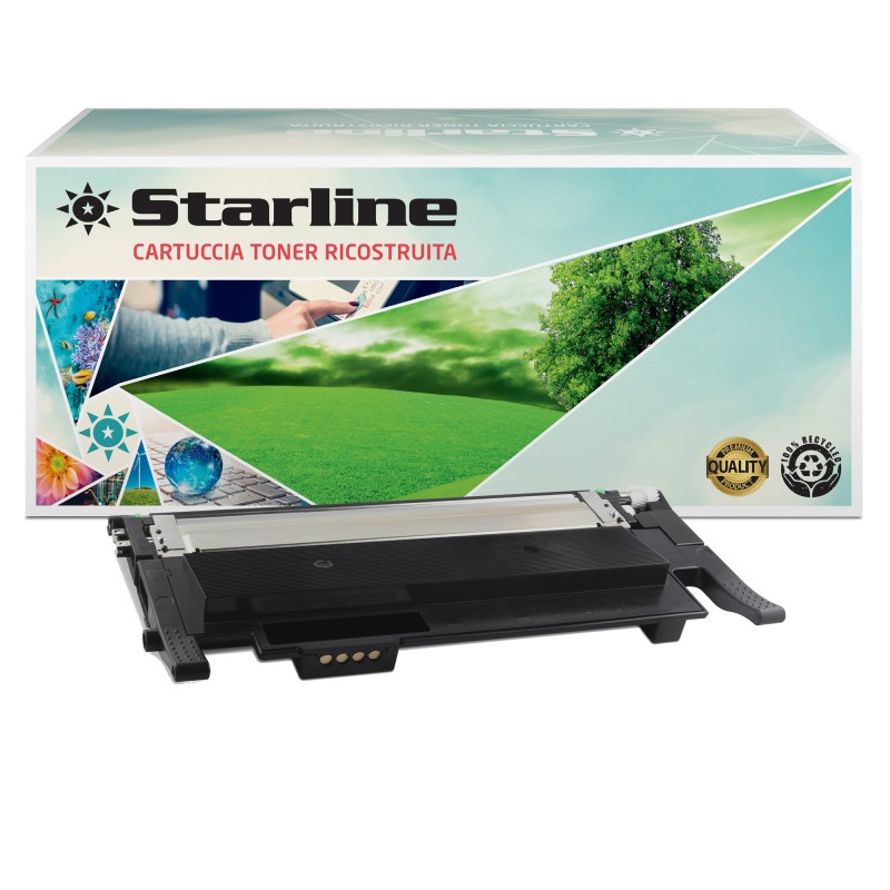 Starline Toner Ricostruito per HP 117A Nero W2070A 1.000 pag