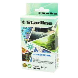 Starline Cartuccia Ink compatibile per Epson 202XL Nero 24ml