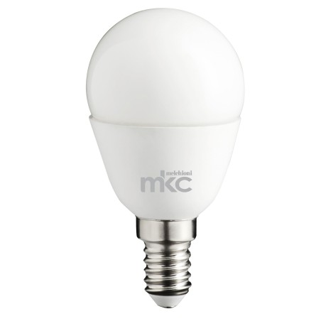 Lampada Led minisfera 5,5W E14 6000K luce bianca fredda MKC