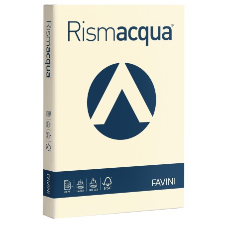 Carta Rismacqua A3 200 gr avorio 110 Favini conf. 125 fogli
