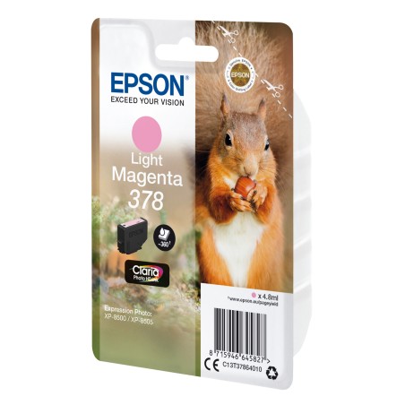 Epson Cartuccia ink 378 Magenta chiaro C13T37864010 360 pag