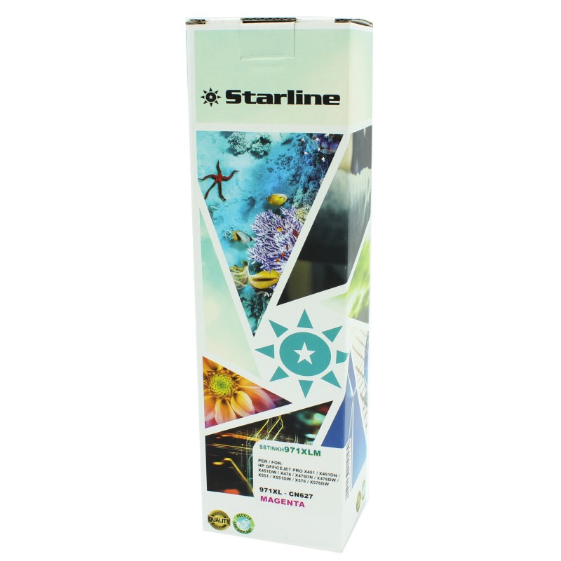 Starline Cartuccia ink Compatibile per HP 971 Magenta 113ml