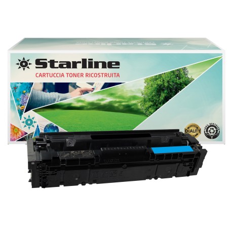 Starline Toner Ricostruito per HP 216A Ciano W2411A 850 pag