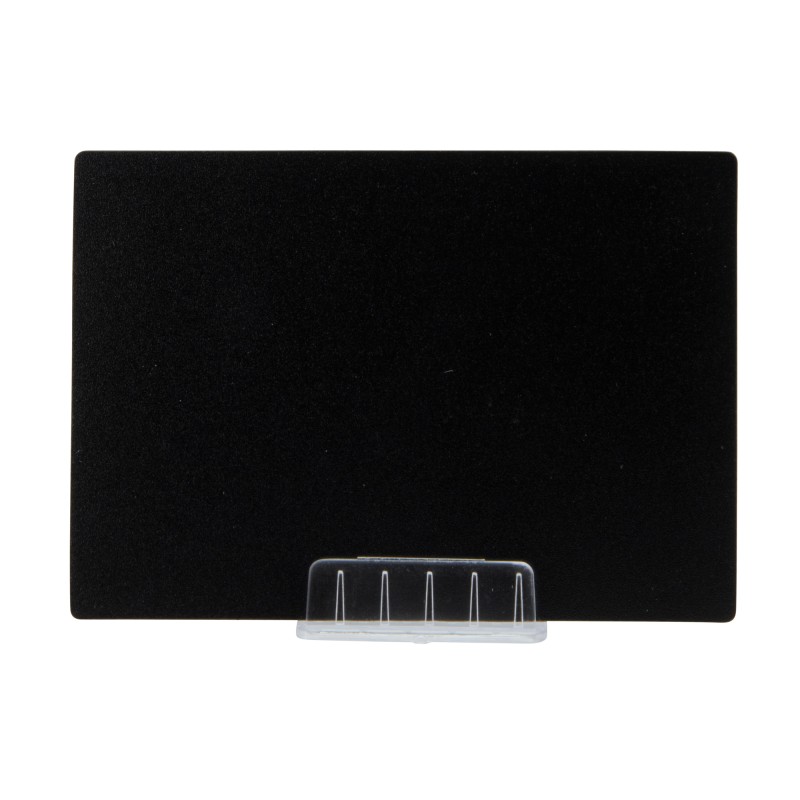 Supporti a L per targhette trasparente Securit set 10 pezzi
